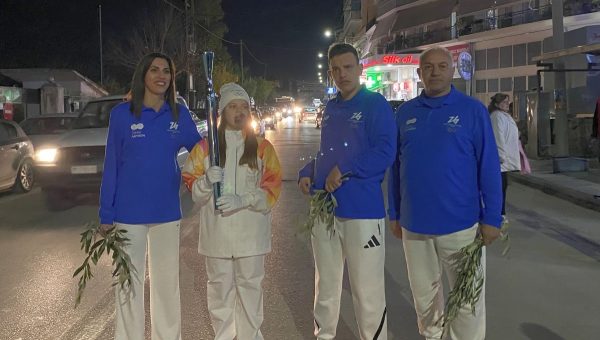Το ΚΔΑΠ ΑμεΑ «ΠΡΟΣΒΑΣΙΣ» συμμετείχε στην τελετή άφιξης της Ολυμπιακής φλόγας