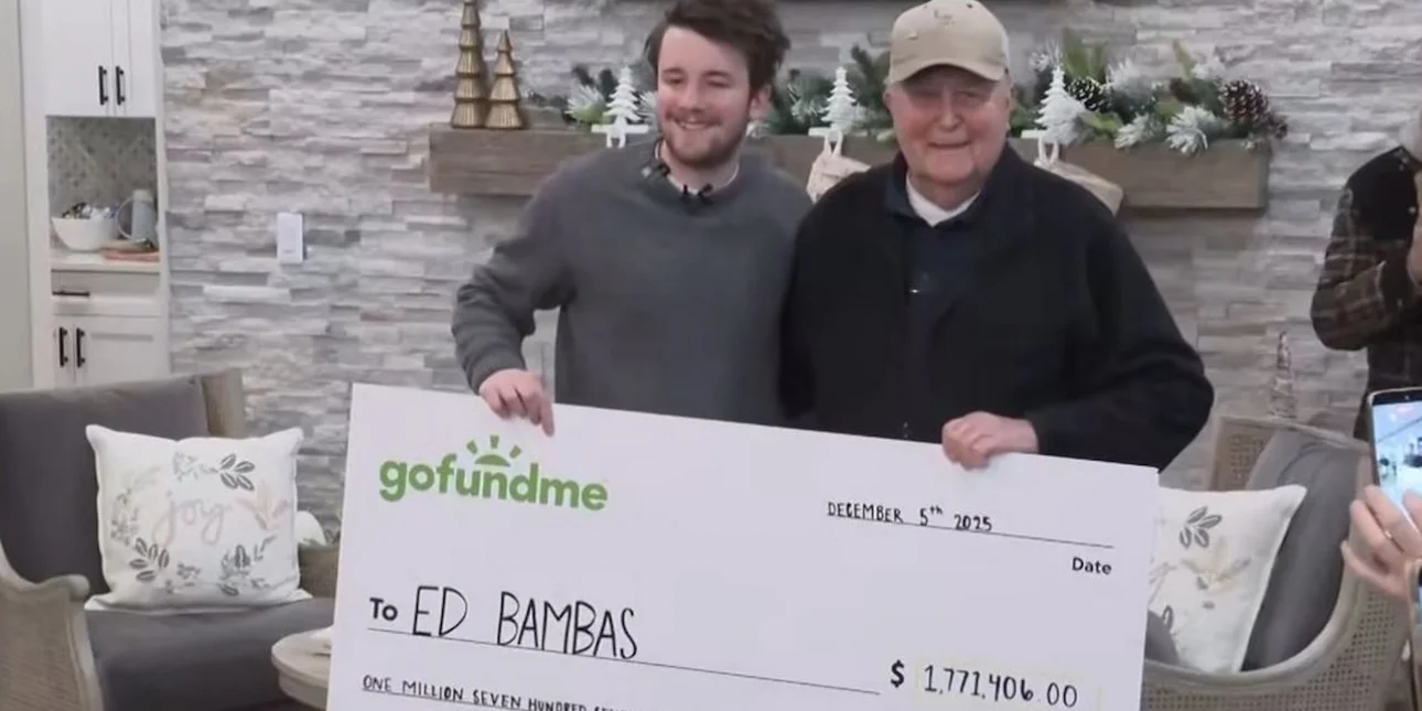 «Ω, Θεέ μου»: O 88χρονος «λύγισε» όταν έλαβε 1,7 εκατ. δολάρια από δωρεές για να συνταξιοδοτηθεί (ΒΙΝΤΕΟ)