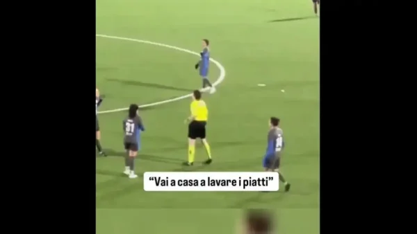 Χαμός στην Ιταλία μετά την σεξιστική επίθεση οπαδού σε γυναίκα διαιτητή: «Πήγαινε σπίτι να πλύνεις τα πιάτα»