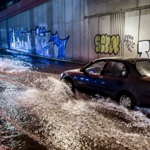 Κακοκαιρία Byron: Μηνύματα 112 σε Καρδίτσα και Φθιώτιδα