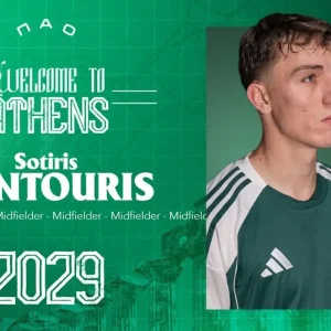 Ο Παναθηναϊκός ανακοίνωσε τον Σωτήρη Κοντούρη