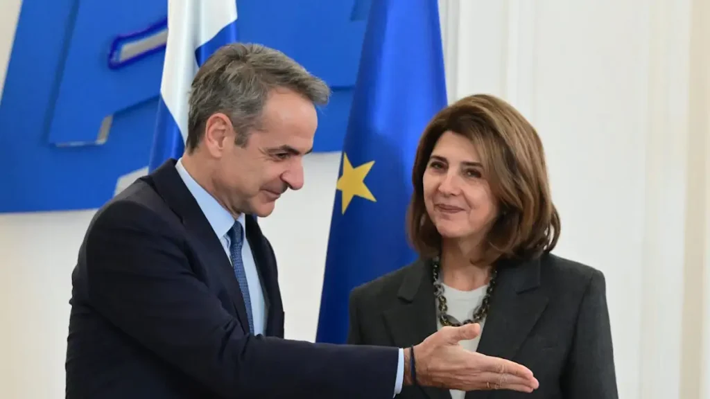 Μητσοτάκης: Δέχθηκε την απεσταλμένη του γενικού γραμματέα του ΟΗΕ στην Κύπρο και ενημερώθηκε για τη συνάντηση Χριστοδουλίδη – Ερχιουρμάν