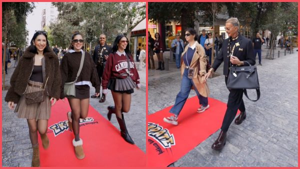 Ο Λάκης Γαβαλάς χαρίζει red carpet στιγμές στην καρδιά της Ερμού