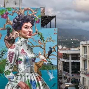 Η τοιχογραφία της Μαρίας Κάλλας στη Καλαμάτα αναδείχθηκε ως η κορυφαία στον κόσμο για τον Νοέμβριο