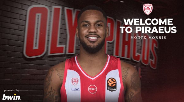 Σπουδαία κίνηση από τον Ολυμπιακό: Ο NBAer Μόντε Μόρις ντύθηκε στα ερυθρόλευκα