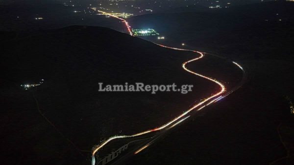 Φθιώτιδα: Ουρές χιλιομέτρων σε εθνική οδό και παραδρόμους - «Γολγοθάς» και η επιστροφή των εξοδούχων - ΒΙΝΤΕΟ