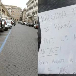 Χριστουγεννιάτικο σημείωμα σε αυτοκίνητο κάνει τον γύρο του κόσμου -Τι έγραφε, γιατί έγινε viral