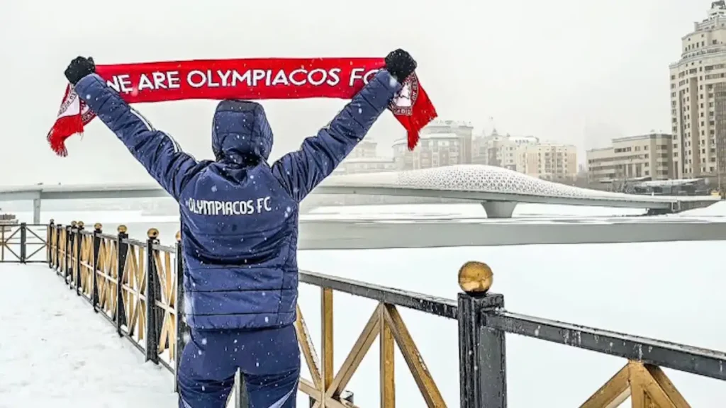 Καϊράτ Αλμάτι – Ολυμπιακός: Η παγωμένη Αστάνα, η γεμάτη ημέρα των Πειραιωτών και οι 600 ηρωικοί οπαδοί