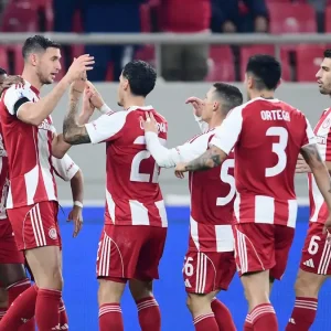 Ολυμπιακός – Ηρακλής 6-0: Ερυθρόλευκη «καταιγίδα» στο Κύπελλο Ελλάδας Betsson, στους Πειραιώτες η κορυφή της League Phase