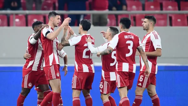 Ολυμπιακός – Ηρακλής 6-0: Ερυθρόλευκη «καταιγίδα» στο Κύπελλο Ελλάδας Betsson, στους Πειραιώτες η κορυφή της League Phase