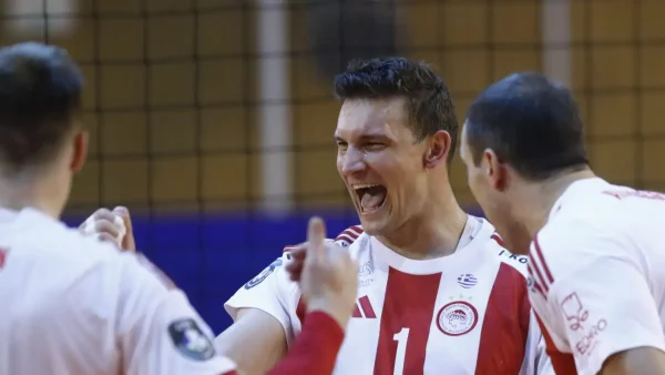 Ολυμπιακός – Παναθηναϊκός 3-1: Με εντυπωσιακή ανατροπή στον τελικό του League Cup στο βόλεϊ
