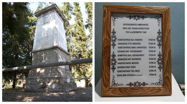 Επιμνημόσυνη δέηση υπέρ των εκτελεσθέντων από τους Ιταλούς Ομβριακίτες το 1942