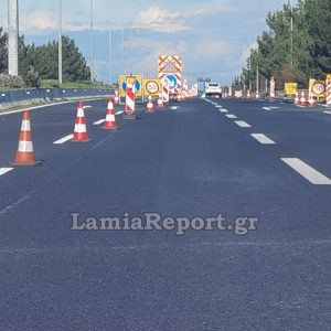 Πως διεξάγεται η κυκλοφορία στην εθνική οδό Αθηνών - Λαμίας