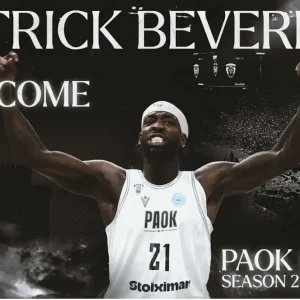 Ο ΠΑΟΚ ανακοίνωσε την απόκτηση του Πάτρικ Μπέβερλι