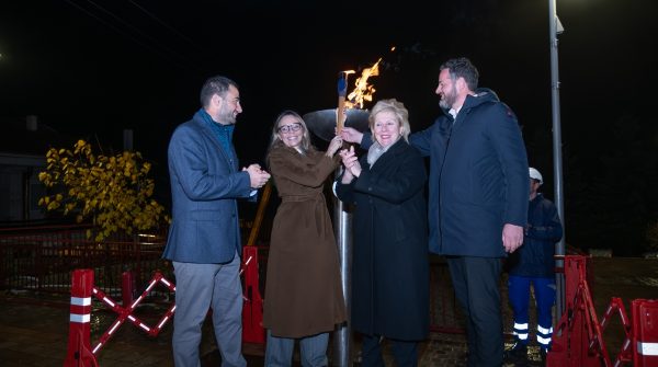 Το φυσικό αέριο έφτασε στο Καρπενήσι – Ενεργοποιήθηκε το πρώτο τμήμα του δικτύου