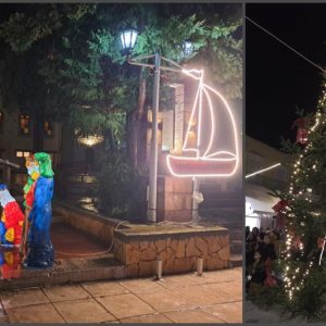 Κοινότητες του Δήμου Λοκρών φωταγώγησαν τα Χριστουγεννιάτικα δέντρα τους