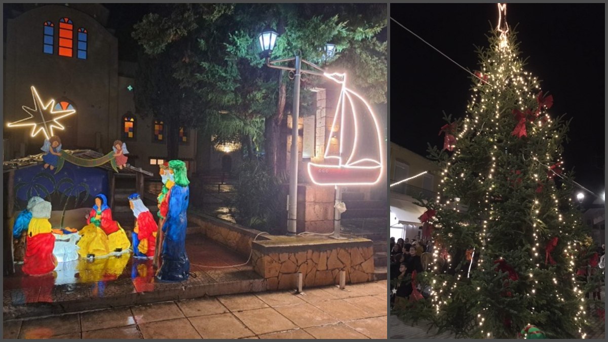 Κοινότητες του Δήμου Λοκρών φωταγώγησαν τα Χριστουγεννιάτικα δέντρα τους