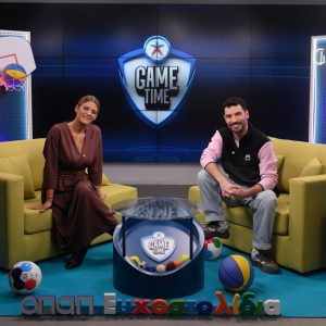 Ο Δημήτρης Τσίκλης στο Game Time: Το ντέρμπι με σαΐτες για καλό σκοπό και το μπέρδεμα με τον Οδυσσέα Βλαχοδήμο