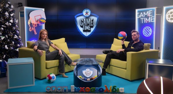 O Γιώργος Παπαγεωργίου στο Game Time στέλνει διπλά χαμόγελα στα παιδιά με τα Ευχοστολίδια του ΟΠΑΠ