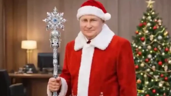 Ο Πούτιν σε ρόλο Άη Βασίλη έφερε δώρα στους ηγέτες: Το viral βίντεο του Sputnik με τη βοήθεια του ΑΙ