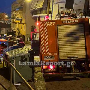 Λαμία: Καπνός σε σπίτι κινητοποίησε Πυροσβεστική και Αστυνομία (ΦΩΤΟ)