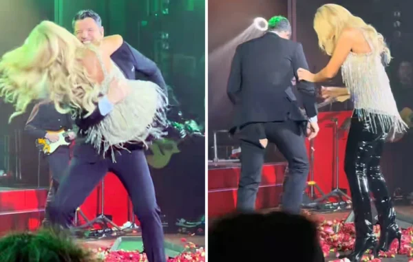 Σάκης Ρουβάς - Νατάσα Θεοδωρίδου: H χορευτική στιγμή πάνω στη σκηνή που κατέληξε σε σκισμένο παντελόνι