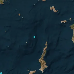 Σεισμός 3,4 Ρίχτερ ανοιχτά από την Κάρπαθο – Στα 10 χιλιόμετρα το εστιακό βάθος