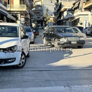Ακόμη ένα τροχαίο σήμερα στη Λαμία