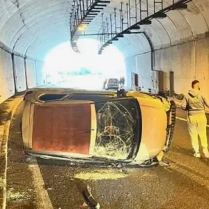 Τροχαίο για την Πηγή Δεβετζή στην Εγνατία Οδό στην Καβάλα: Μεταφέρθηκε προληπτικά στο νοσοκομείο