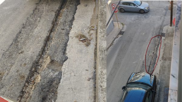 Λαμία: Δρόμοι - παγίδες εξαιτίας ημιτελών έργων