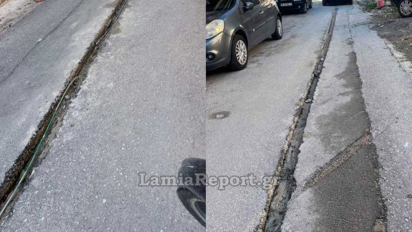 Λαμία: Δρόμοι - παγίδες εξαιτίας ημιτελών έργων προκαλούν ατυχήματα (ΦΩΤΟ-ΒΙΝΤΕΟ)