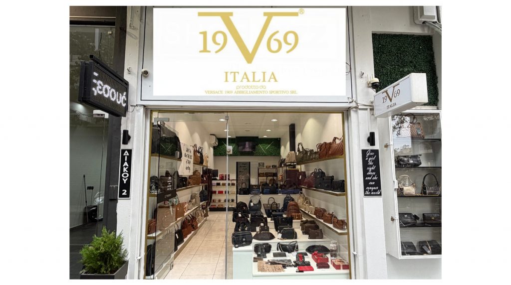 Νέο κατάστημα 19V69 Italia Versace στη Λαμία - Στυλ, ποιότητα και τιμές που ξεχωρίζουν!