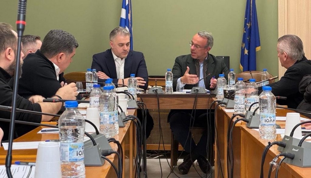 Στο Επιμελητήριο Φθιώτιδας ο Χρήστος Σταϊκούρας