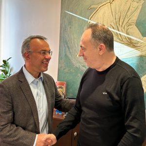 Συνάντηση εργασίας Πανουργιά Παπαϊωάννου με τον Βουλευτή Χρήστο Σταϊκούρα