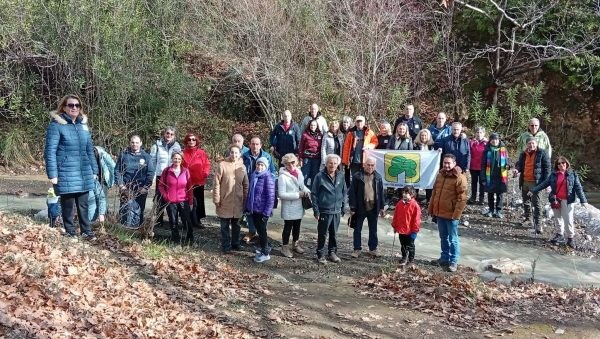Πεζοπορία και κοπή βασιλόπιτας από τον Όμιλο Φίλων Δάσους Λαμίας