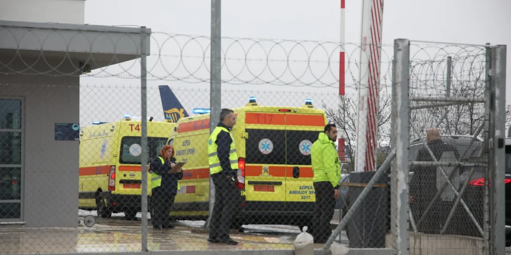 Έφτασαν στη Θεσσαλονίκη οι δύο τραυματίες οπαδοί του ΠΑΟΚ - Θα μεταφερθούν στο «Παπαγεωργίου» (ΒΙΝΤΕΟ)