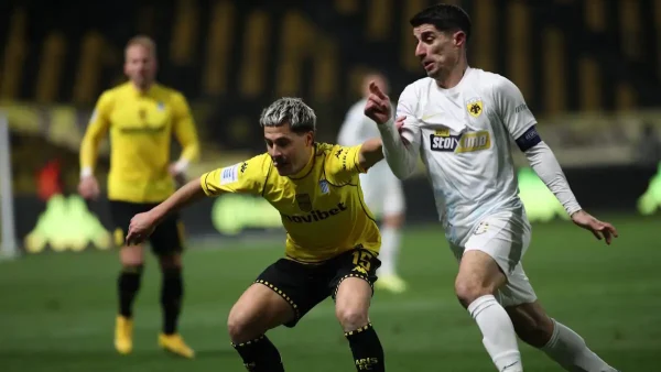 Άρης – ΑΕΚ 1-1: Η Ένωση πήρε την ισοπαλία στο «Βικελίδης» και έπεσε από την κορυφή της Super League