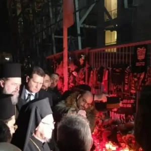 Τραγωδία με οπαδούς του ΠΑΟΚ: Στην Τούμπα ο Βαρθολομαίος με λευκά τριαντάφυλλα – «Ο πόνος είναι δυσβάσταχτος»