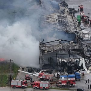 Πέντε εργαζόμενες νεκρές στη φονική πυρκαγιά του εργοστασίου στα Τρίκαλα