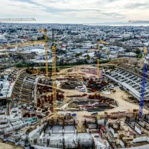 Παναθηναϊκός: Ξεκινούν οι εργασίες στο νότιο πέταλο του νέου γηπέδου στο Βοτανικό