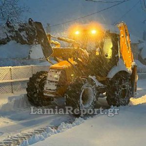 Στους 40 πόντους το χιόνι στα χωριά του Δήμου Μακρακώμης (ΒΙΝΤΕΟ-ΦΩΤΟ)