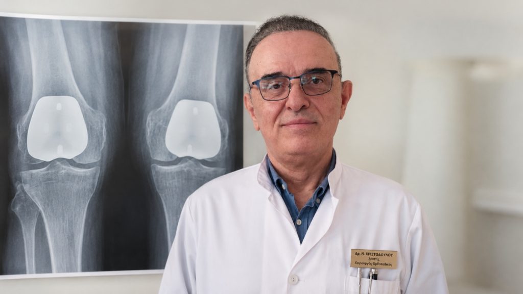 Δρ. Νικόλαος Χριστοδούλου: Νέα μικρά εμφυτεύματα για την αρθρίτιδα του γόνατος