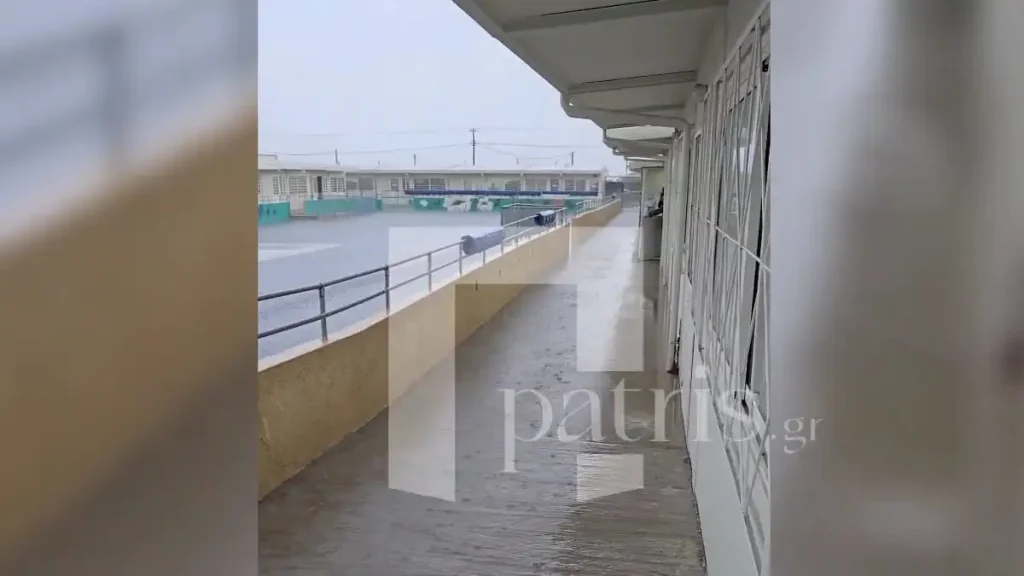 Ηράκλειο: Πλημμύρισαν από τη βροχή οι αίθουσες του ειδικού σχολείου – Τι καταγγέλλουν γονείς και εκπαιδευτικοί