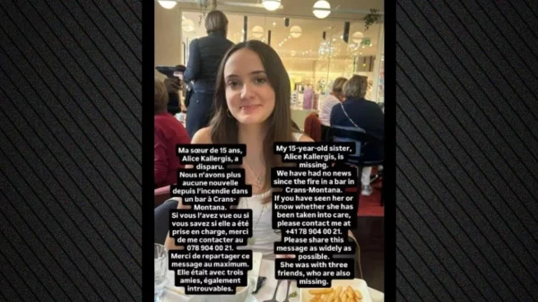 15χρονη Ελληνίδα αγνοείται μετά την τραγωδία στο κλαμπ στο Κραν Μοντανά