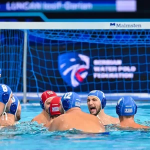Ιταλία – Ελλάδα 5-12: Ιστορικό χάλκινο μετάλλιο για την Εθνική πόλο ανδρών στο ευρωπαϊκό με ανεπανάληπτο Ζερδεβά