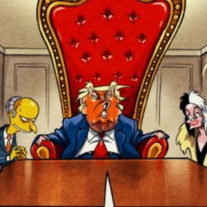 Ο Guardian με γελοιογραφία χλευάζει το «Συμβούλιο Ειρήνης» του Τραμπ -Οι διάσημοι «κακοί» που τον πλαισιώνουν