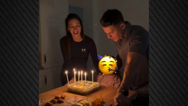 Ο Γιώργος Αγγελόπουλος έσβησε την τούρτα για τα 44α γενέθλιά του μαζί με την κόρη του, δείτε το βίντεο