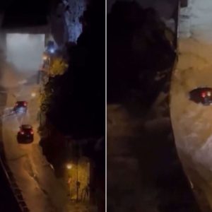 Ιταλία: Σφοδρή κακοκαιρία έπληξε την περιοχή Σκύλλα – Βίντεο με τεράστια κύματα να «καταπίνουν» αυτοκίνητα