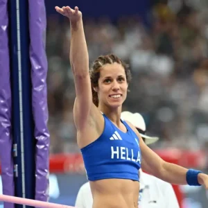 Η Κατερίνα Στεφανίδη επιστρέφει στους αγώνες μετά τη γέννηση του γιου της