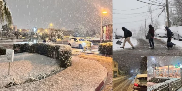 Απίστευτες εικόνες, στα λευκά το Μαρόκο: Το έστρωσε με χιόνι στην πόλη Ούτζα μετά από 25 χρόνια (ΒΙΝΤΕΟ)